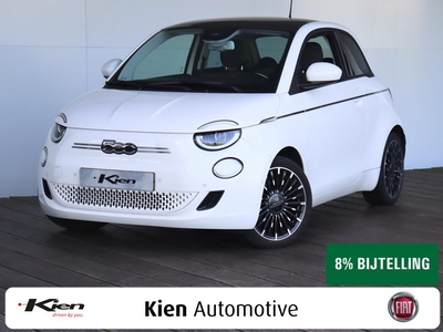 Fiat 500E Icon 42 kWh 8% Bijteling Navi