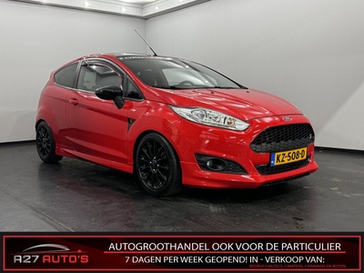 Ford Fiesta 1.0 EcoBoost Black Edition Navi, Airco, Nieuwe motor, Miltek sport uitlaat, St-line