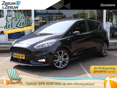 Ford Fiesta 1.0 EcoBoost Hybrid ST-Line 125PK | Full LED | BLIS | Adaptieve Cruise Control | Winter Pack | Privacy Glass | Navigatie | Climate Control | All Weather Banden | Camera | Parkeersensoren