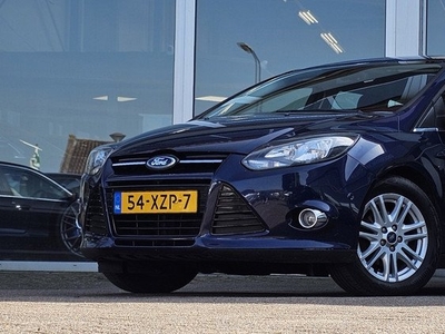 Ford Focus Wagon 1.6 TDCI Lease Titanium 2e eigenaar 100% Onderhouden Trekhaak Navi Mooi!