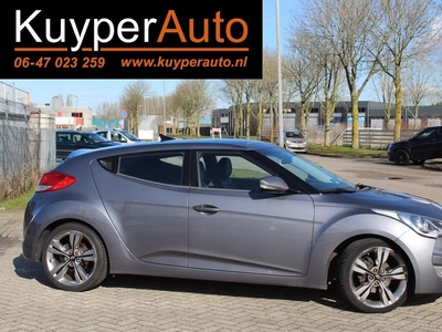 Hyundai Veloster 1.6 GDI i-Catcher NAP keyless 4 DRS NAVI LEDER CRUISE ACHERUITRIJCAMERA LM VERWARMBARE STOELEN