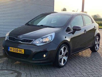 Kia Rio 1.4 CVVT Super Pack AUT Bj 2012 Bruin ECC Airco