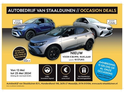 Opel Grandland X 1.2 Turbo Ultimate Trekhaak DENON Sound