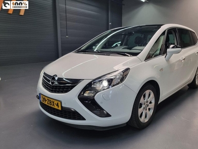 Opel Zafira Tourer 1.4 Cosmo AUTOMAAT PANORAMA LEDER XENON PDC CAMERA TREKHAAK NAP NL AUTO