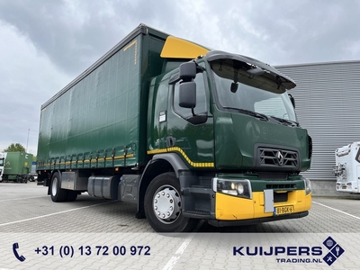 Renault D Wide 280 / Curtainside Box 8.25 mtr / Loadlift