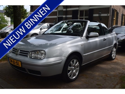 Volkswagen GOLF Cabriolet 2.0 St.verwarming (bj 2001)