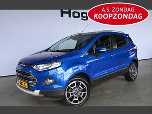 Ford ECOSPORT 1.0 EcoBoost Titanium Ecc Cruise Control 100% Onderhouden! Inruil Mogelijk!