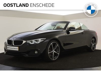 BMW 4-SERIE Cabrio 430i High Executive Sport Line Automaat / Air Collar / Sportstoelen / Adaptieve LED / Head-Up / Comfort Access / Navigatie Professional / Stoelverwarming