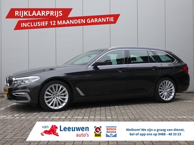 BMW 5-SERIE Touring 520i Luxury High Executive | Leder | Comfort stoelen | 19