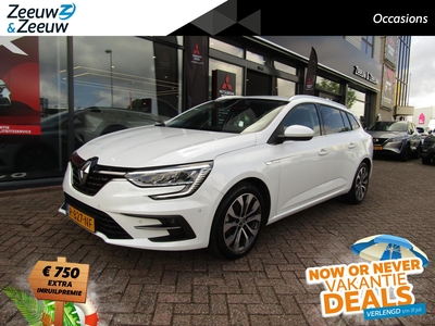 RENAULT MEGANE 1.3 TCe Intens | Achteruitrij Camera | Parkeersensoren voor, achter en aan de zijkanten | Headsup Display | Dodehoek Detectie | Automatische Airconditioning