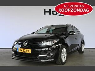 Renault MEGANE Estate 1.2 TCe Limited Ecc Navigatie LED Dealer Onderhouden! Inruil Mogelijk!