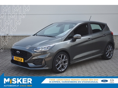 FORD FIESTA 1.0 EcoB.Hyrid. ST-Line AUTOMAAT! Driver/Winterpack/Trekhaak!