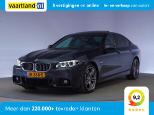 BMW 5 Serie 530d M Sport Ed. High Executive Aut. [ Dealer oh! ][ Schuifdak Head-up Leder Navi prof. ]