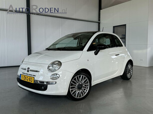 Fiat 500 0.9 TwinAir Turbo Cult ECC|Leer|Panodak|PDC|Xenon