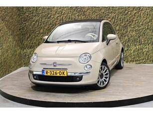 Fiat 500C 1.2 Lounge Cabrio Cappuccino (bj 2014)