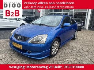 Honda Civic 1.6i BAR Sport B2B alleen voor handelaren