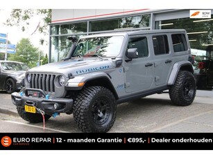 Jeep Wrangler Unlimited 4xe 380 Rubicon PHEV LED TREKHAAK!