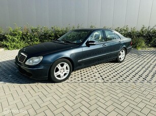 Mercedes S-klasse 320CDI/156000km/full options/eerste eignr