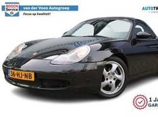 Porsche BOXSTER 2.7 | Hard en soft top dak | Elektrisch bedienbaar cabrio dak | Airco | Cruise | 16 Inch LMV | Half leder/alcantara bekleding | Origineel NL auto | NAP |