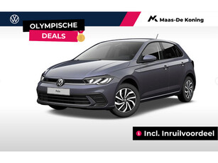 Volkswagen Polo Life Edition 1.0 TSI 95 pk 7 versn. DSG · Private lease 390,- per maand! · Incl. Inruilvoordeel ·