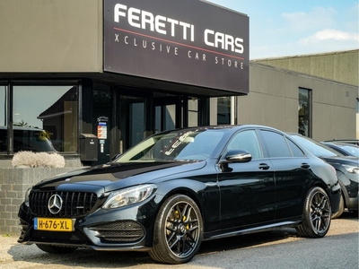 Mercedes-Benz C-Klasse 180 AUT7 AMG-LINE SPORTLEDER NAVI