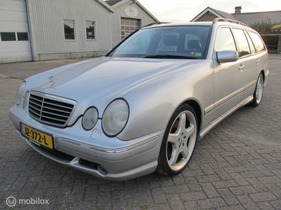 Mercedes E-klasse Combi 55 AMG, motor defect, mooie auto !!