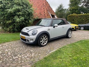 Mini Mini Cabrio 1.6 Cooper S-Leer-Navi-Stoelverw-NL auto-1