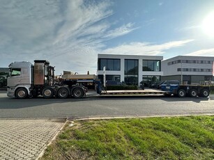 Scania R730 V8 8x4 + Goldhofer STZ-VH 3 (XLE) Low-Loader