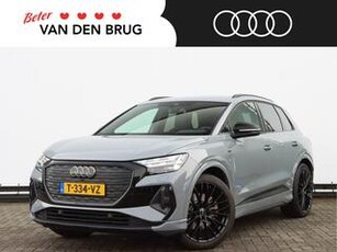 Audi Q4 e-tron 40 | S edition 77 kWh | 150 kW/204pk | Matrix LED | MMI navigatie plus | Donker glas achter | Zwart optiek |