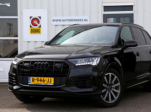 AUDI Q7 55 TFSI e 381PK quattro S-Line Aut.*BTW-Auto*1ste Eig!*Perfect Audi Onderh.*Luchtvering/Matrix LED/Black optic Pack/Virtual Cockpit/S-Line/Apple Carplay/Half Leder/Navi/Stoelverw./Elek. Klep/360/DAB/ACC/Dodehoek/Rijstrook/Aut. p