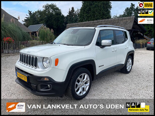 Jeep Renegade 1.4 Turbo 136pk Schuifdak, Leder, Navi, Xenon, Keyless