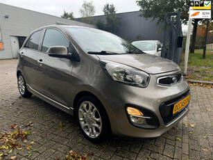 Kia Picanto 1.0 CVVT ISG Plus Pack 5 deursairco, elecpakket, alu wielen, sport pakket, usb/aux , multi-stuur, stoel verw 92.493 km