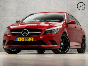 Mercedes-Benz CLA-Klasse Shooting Brake 180 Sport Automaat (NAVIGATIE, LEDER, STOELVERWARMING, GETINT GLAS, SPORTSTOELEN, PARKEERSENSOREN, CRUISE, BLUETOOTH, NIEUWE APK, NIEUWSTAAT)