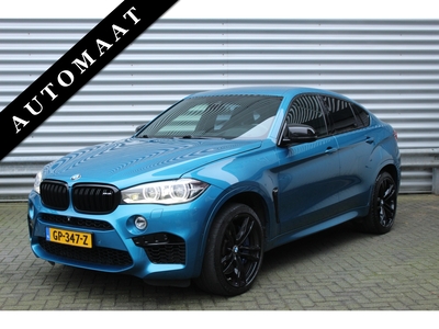 BMW X6 M 4.4 V8 576pk Automaat NL-Auto NAP 109.663km Clima Cruise Navi B&O Softclose HUD Standkachel Leder Trekhaak 2950kg