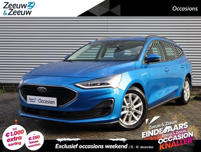 FORD FOCUS Wagon 1.0 EcoBoost Hybrid Titanium Automaat | Garantie tot 07-2027 | Stoel, stuur en voorruitverwarming | Cruise Control | parkeersensoren voor en achter | Climate Control | keyless