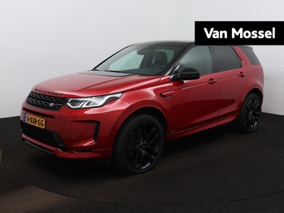 Land Rover Discovery Sport P200 2.0 R-Dynamic S | APPLE CARPLAY | PANORAMDAK | LEDEREN BEKLEDING | NAVIGATIE | ACHTERUITRIJCAMERA | STOELVERWARMING | STUURVERWARMING | CLIMATE CONTROL | PARKEERSENSOREN VOOR + ACHTER | VIRTUAL COCKPIT | ELEKTRISCHE BEDIENB