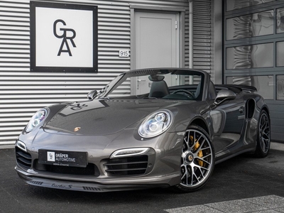 Porsche 911 991 Turbo S Cabriolet | Orig. NL | Bose | Carbon Interieur