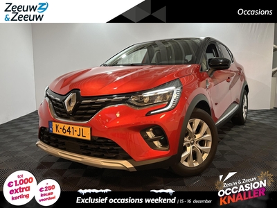 RENAULT CAPTUR 1.0 - 90PK TCe Intens | Navi | Camera | Parkeersensoren | Climate Control | Full LED | Lichtmetalen Velgen | Cruise Control | Privacy Glass |