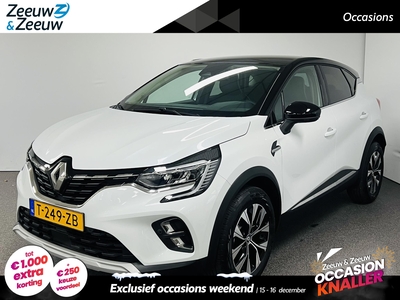 RENAULT CAPTUR 1.0 TCe 90 techno Navi airco camera parkeersensoren apple carplay android auto zeer mooie auto pas 3000 km orgineel nederlandse auto