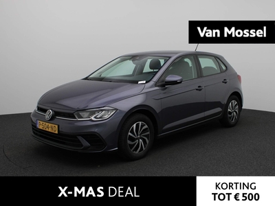 VOLKSWAGEN POLO 1.0 TSI Life | Automaat | Navigatie | Airco | Parkeersensoren Voor/Achter | 15 Inch Velgen | LED | Cruise Controle | Fabriek Garantie |