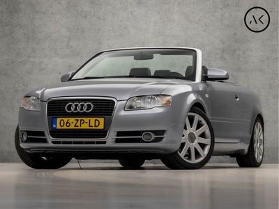 AUDI A4 Cabriolet 2.0 TFSI S-Line Sport 200Pk Automaat (2X S-LINE, YOUNGTIMER, CLIMATE, BOSE AUDIO, CRUISE, STOELVERWARMING, LEDEREN SPORTSTOELEN, ZWART HEMEL, PARKEERSENSOREN, NIEUWE APK, NIEUWSTAAT)