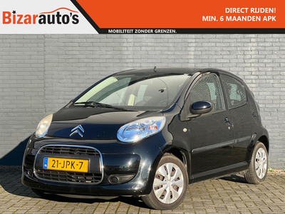 Citroen C1 1.0-12V Ambiance Airco Zwart 5 Deurs