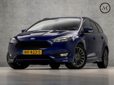 Ford FOCUS Wagon 1.0 ST-Line Sport (APPLE CARPLAY, GROOT NAVIGATIE, ZWART HEMEL, GETINT GLAS, SPORTSTOELEN, LM VELGEN, CRUISE, PARKEERSENSOREN, NIEUWSTAAT)