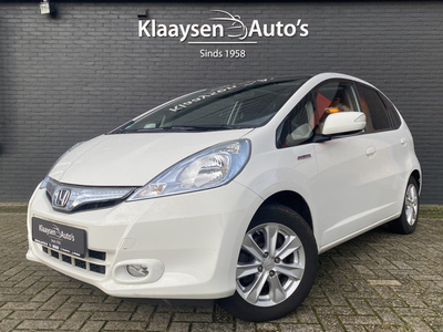 Honda Jazz 1.4 Hybrid Elegance AUT. | dealer onderhouden | panoramadak | climate control | hoge zit | privacy glas