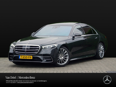 Mercedes-Benz S-Klasse S 580 e 4M Lang AMG Line | Rijassistentie Burmester Digital Keyless