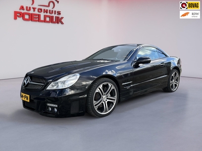 MERCEDES SL-KLASSE 500 Brabus Automaat Cabrio Hard-Top Panoramadak Airco Stoelverwarming Memory stoelen Leder Cruisecontrol