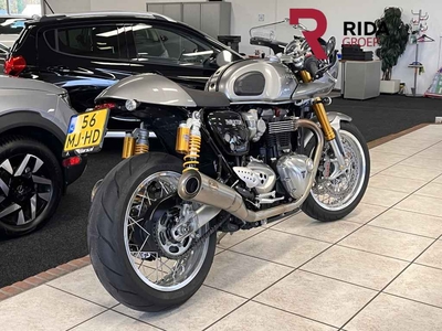 Triumph THRUXTON Thruxton 1200 R Zard Titanium uitlaat In klantopdracht