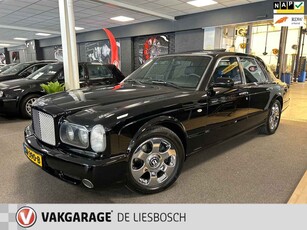 Bentley Arnage 6.8 V8 T mulliner,457 pk, volledige historie, schuifdak,super staat