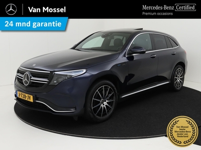 MERCEDES EQC 400 4MATIC Business Solution AMG 80 kWh AMG pakket / trekhaak / Keyless Go / Schuif-kanteldak / 1e eigenaar