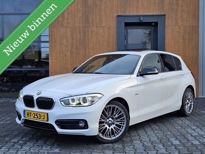 BMW 1-serie 118i AUT | Schuifdak | Leder | Navi prof | LED | Stoelverwarming